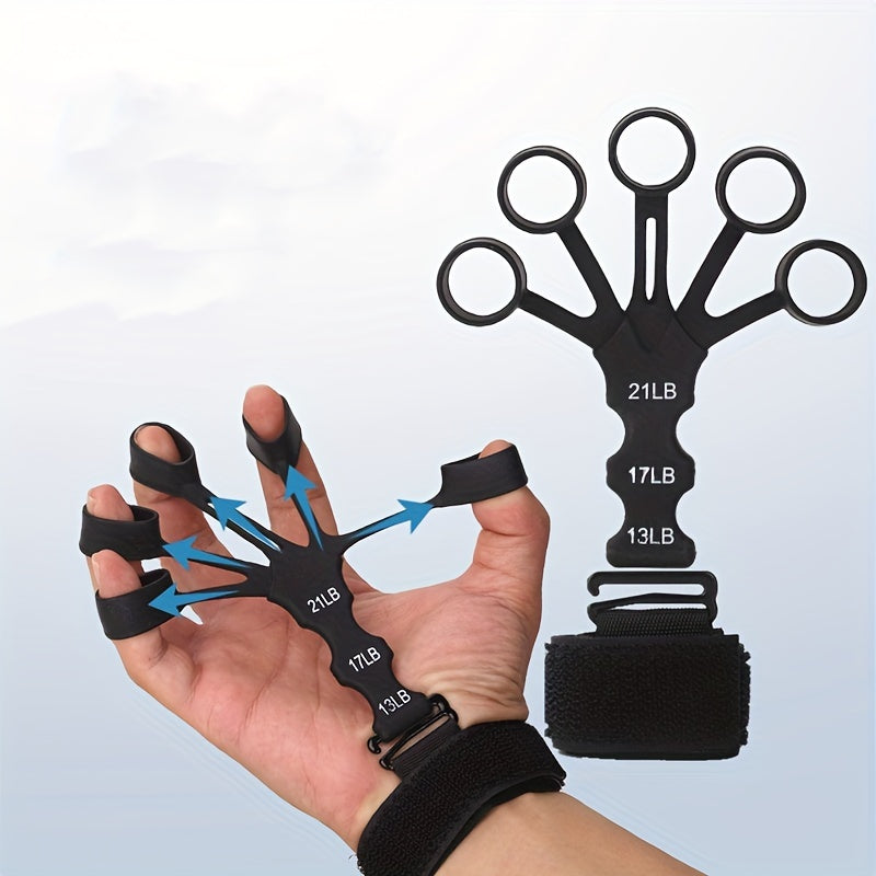Silicone Finger Trainer – Hand Grip & Finger Strengthener