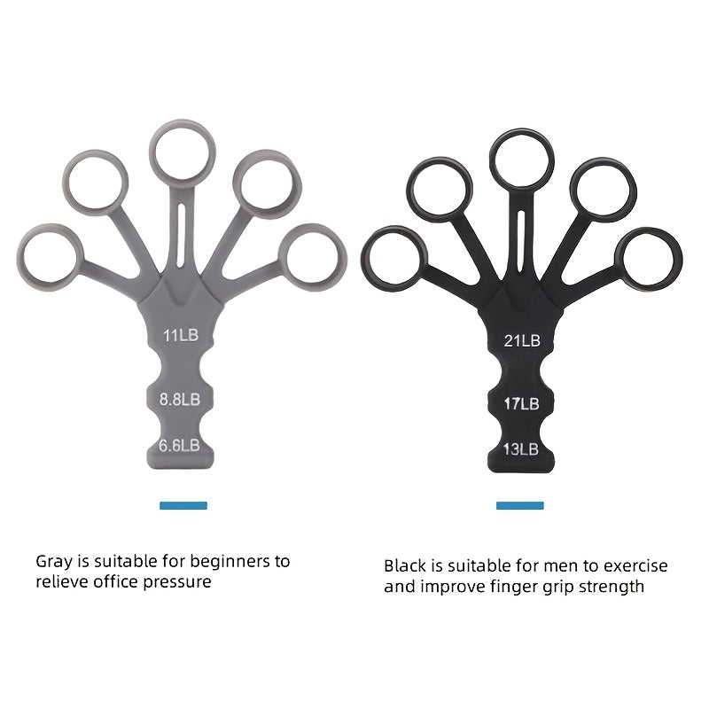Silicone Finger Trainer – Hand Grip & Finger Strengthener